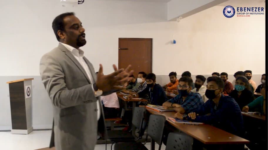 Ebenezer Group of Institutions Bangalore Campus to Corporate Topic Creating Values for One photo 3